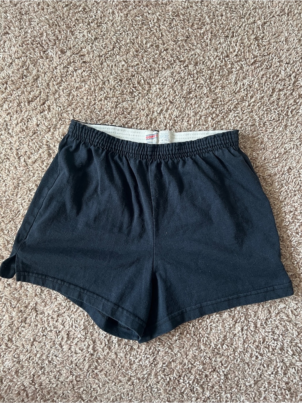 Soffe Black Athletic Elastic Waist Shorts - Vintage Y2K!!!